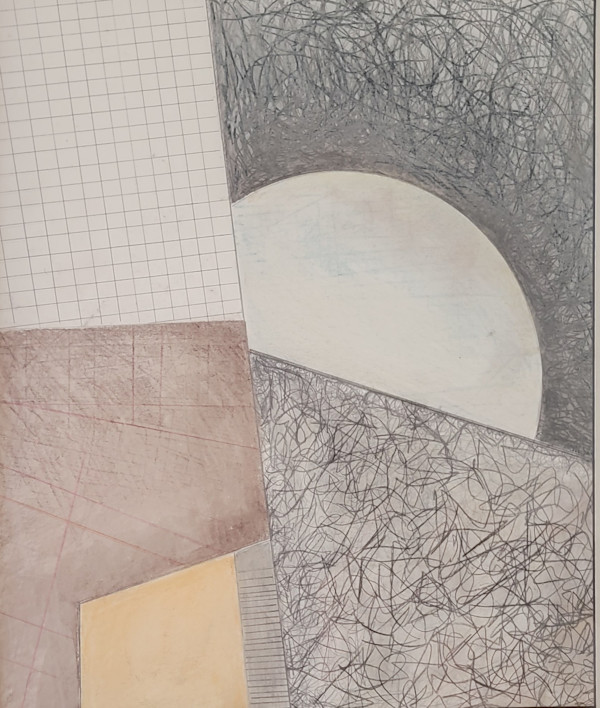 abstract on Yupo 2 by Jude Barton