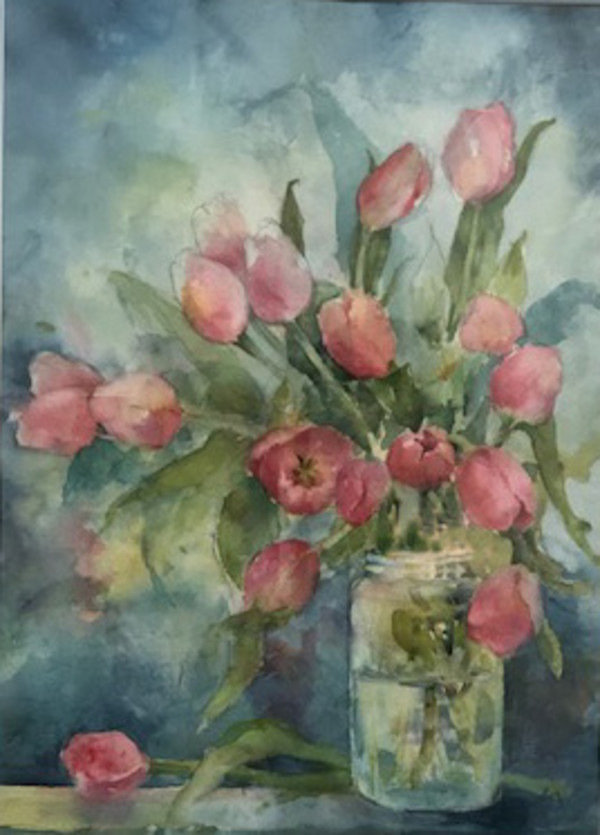 Tulip Splendor by Sue Dion