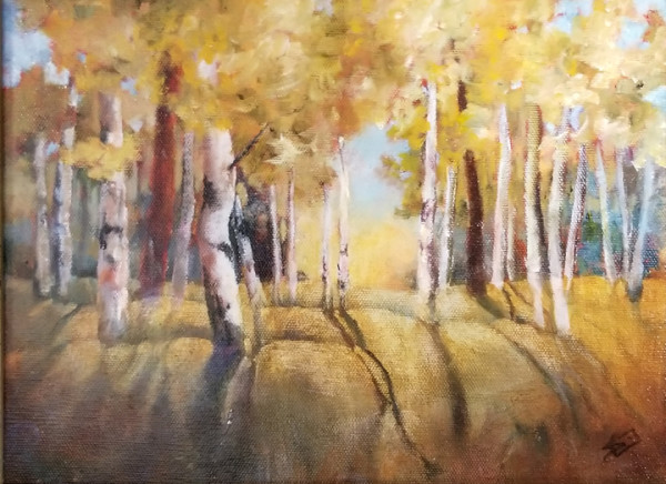 Woodland Walk by Sue Dion