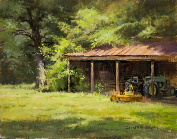 Lee's Barn by David R. Anderson