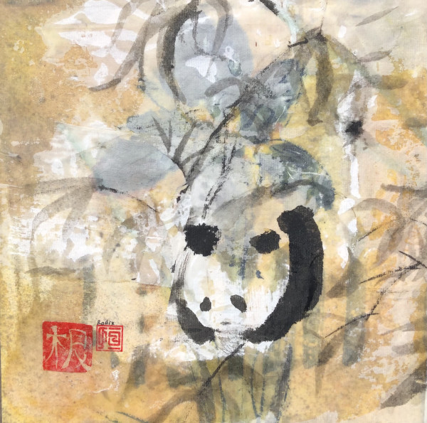 Baby Panda by Catherine  Mansell