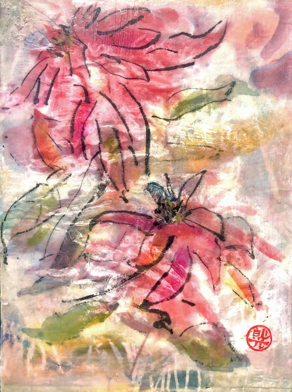 Z===Christmas Pointsettia by Catherine  Mansell