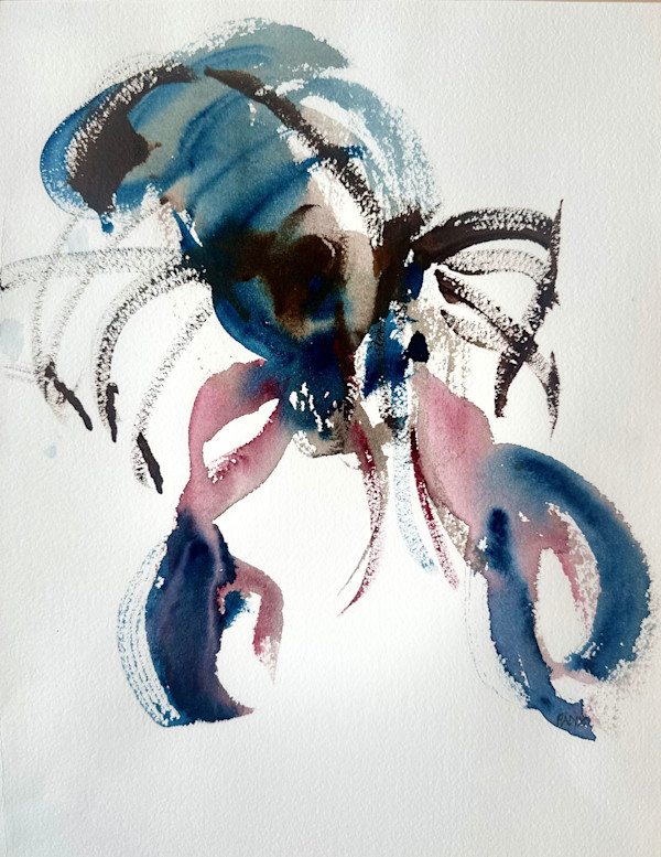 Wild Blue Lobster by Catherine  Mansell
