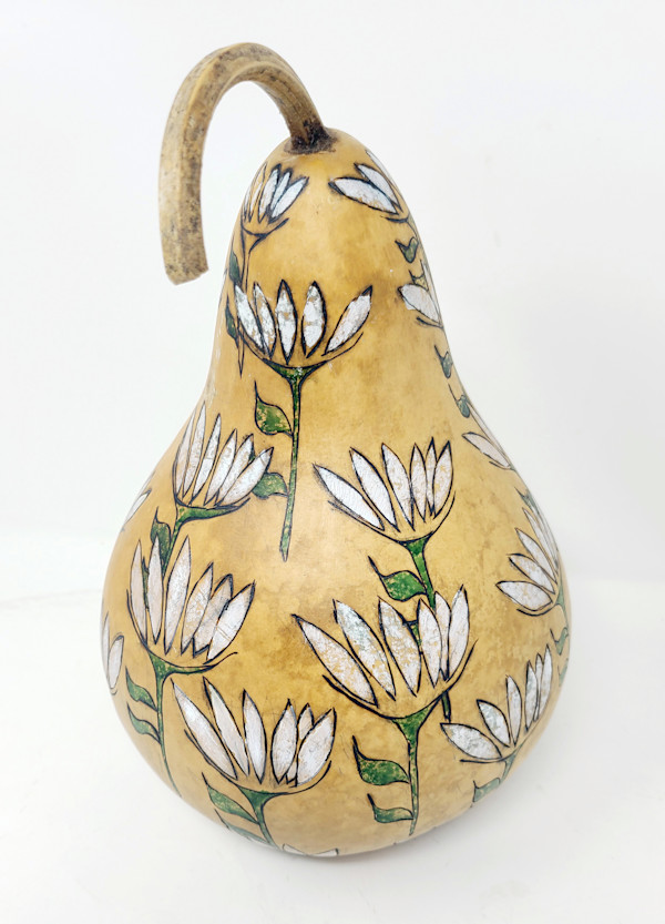 Carved Gourd I by Roberta Condon