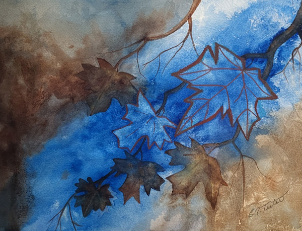 November Leaves by Elizabeth Ann Teeter