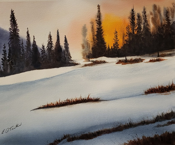 Peaceful Evening by Elizabeth Ann Teeter