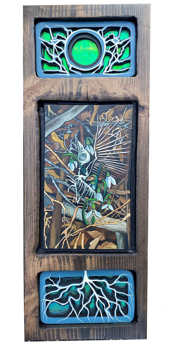 Galanthus "Snowdrop" by Laura Annis