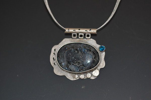 Larvikite Necklace by Susan Baez