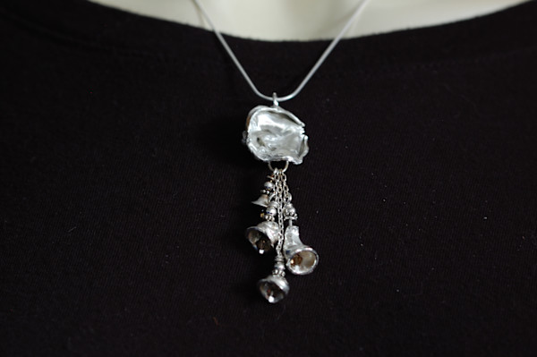 Watercast Necklace by Susan Baez