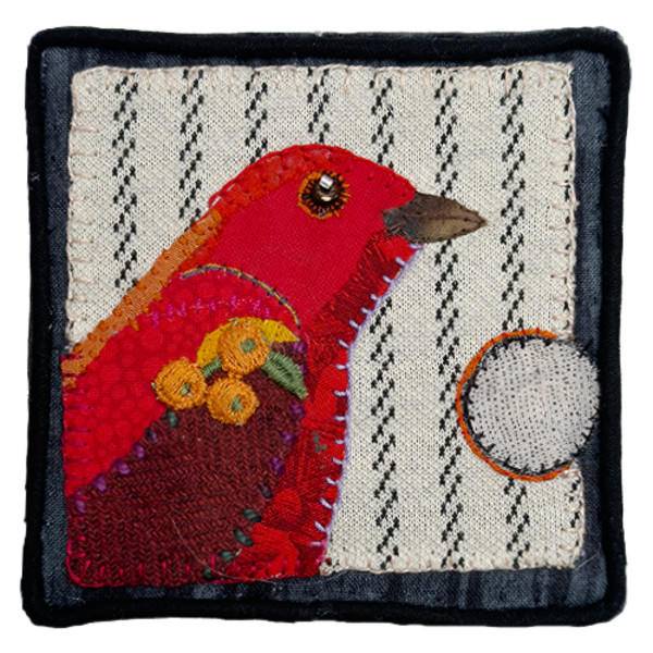 Bird Profile: Scarlet Tananger by Cynthia Quinn, Image 1.