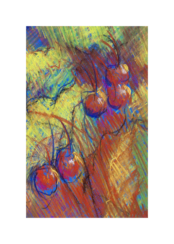 Cherries I by Roberta Condon