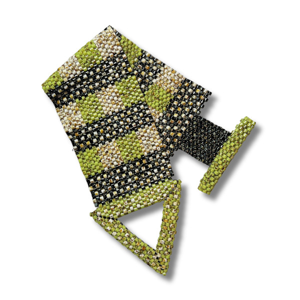 Equilibrium Bracelet-Chartreuse by Diana Ferguson