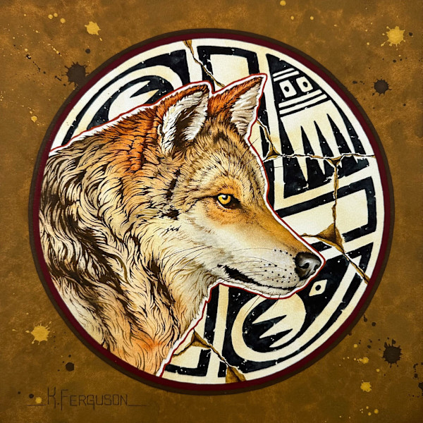 Lobo (Mexican Grey Wolf) by Kenneth Ferguson, Image 2.