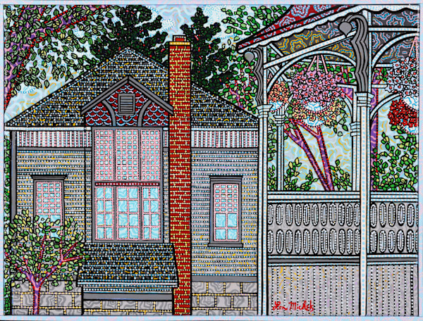 Freethinkers Hall with Gazeebo by Lon Michels