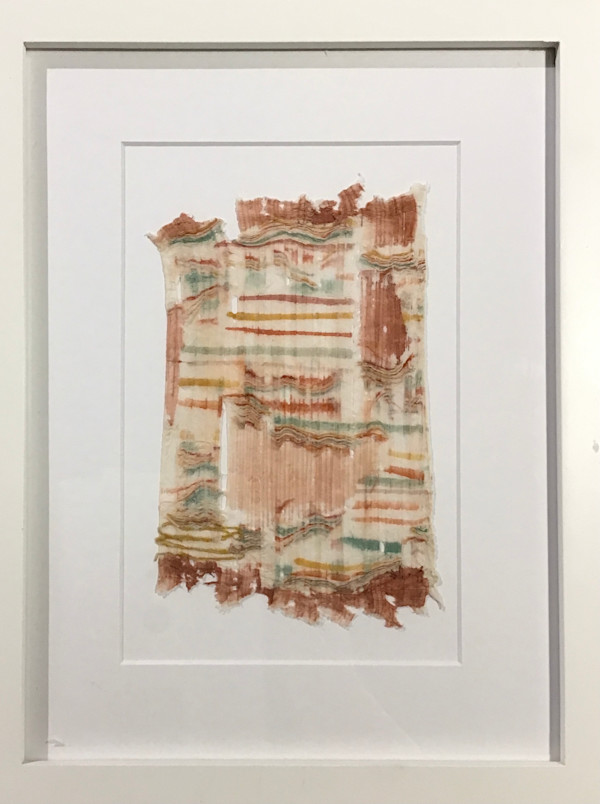 Handmade Paper and Pigment Painting II by Hannah O'Hare Bennett