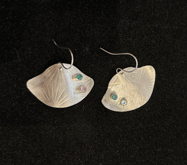 Silver Earrings by Judi Werner