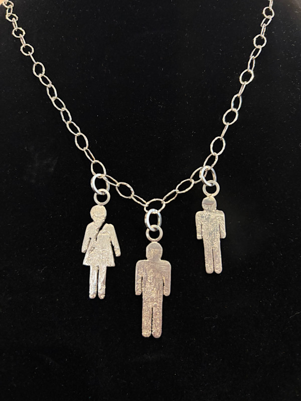 People Necklace by Judi Werner
