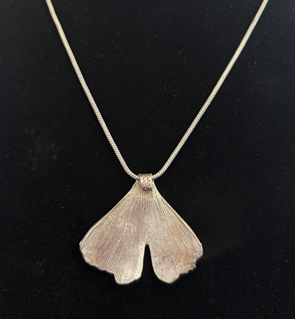 Ginko Leaf Necklace by Judi Werner