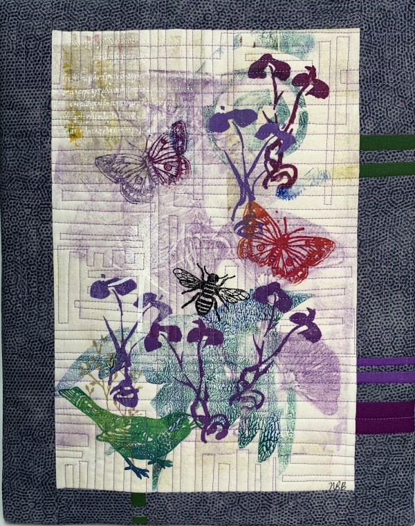 Iris Garden by Nancy B. Blake