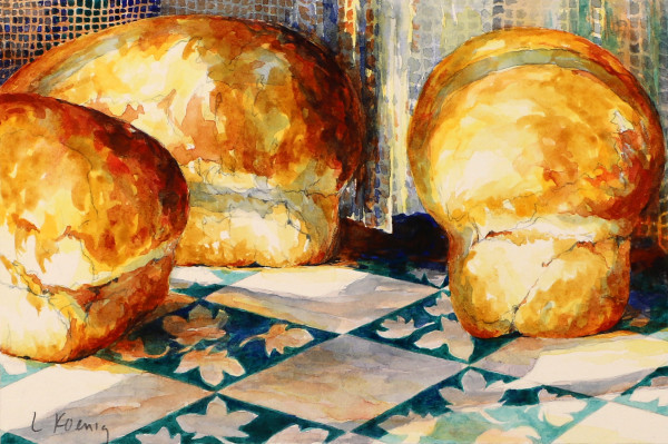 Mom's Bread 24 by Linda Koenig