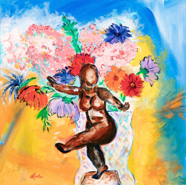 Dancing with Flowers by Leola Culver