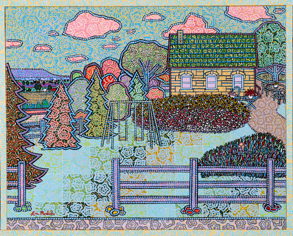 Little Stone School House by Lon Michels