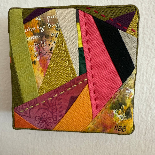 Mini Art Quilt II by Nancy B. Blake, Image 2.