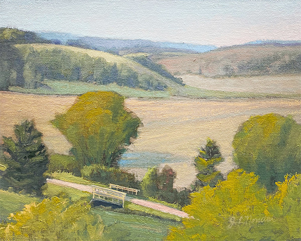 A Perfect Wisconsin Morning at Festge Park by Jan Norsetter