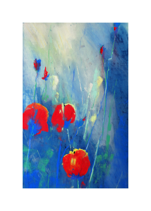 Poppies I by Roberta Condon