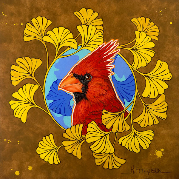 Red and Gold by Kenneth Ferguson