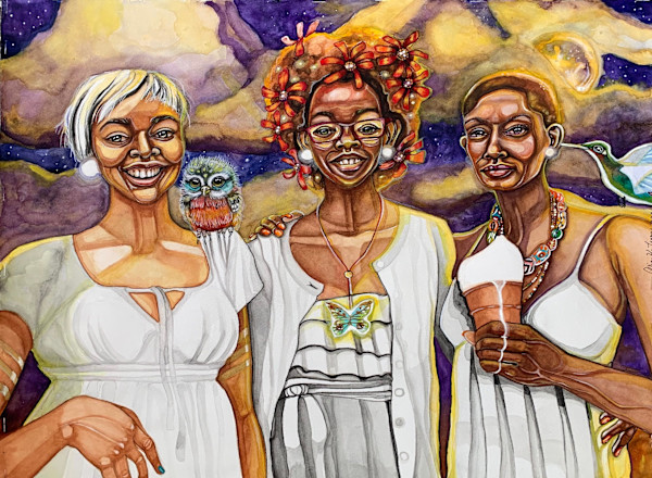 Sunday Evening Saints by Alice Traore