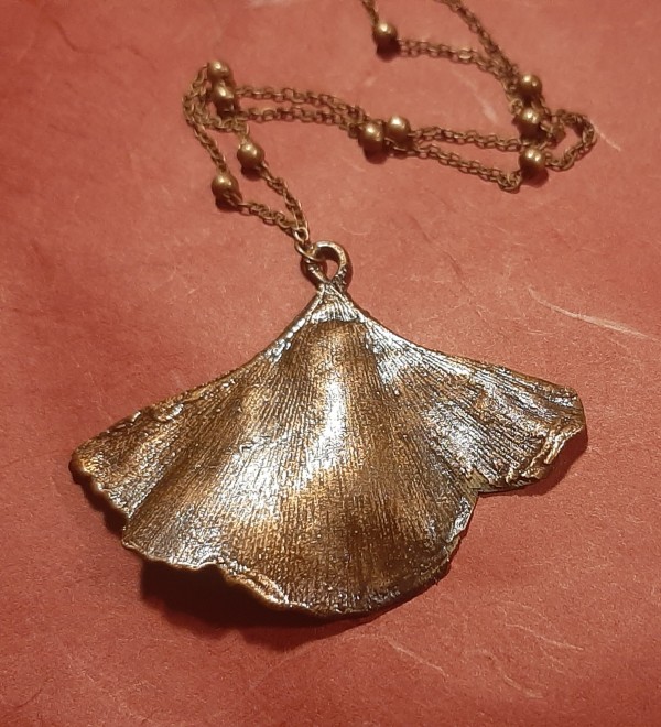 Gingko Necklace by Therese Miskulin