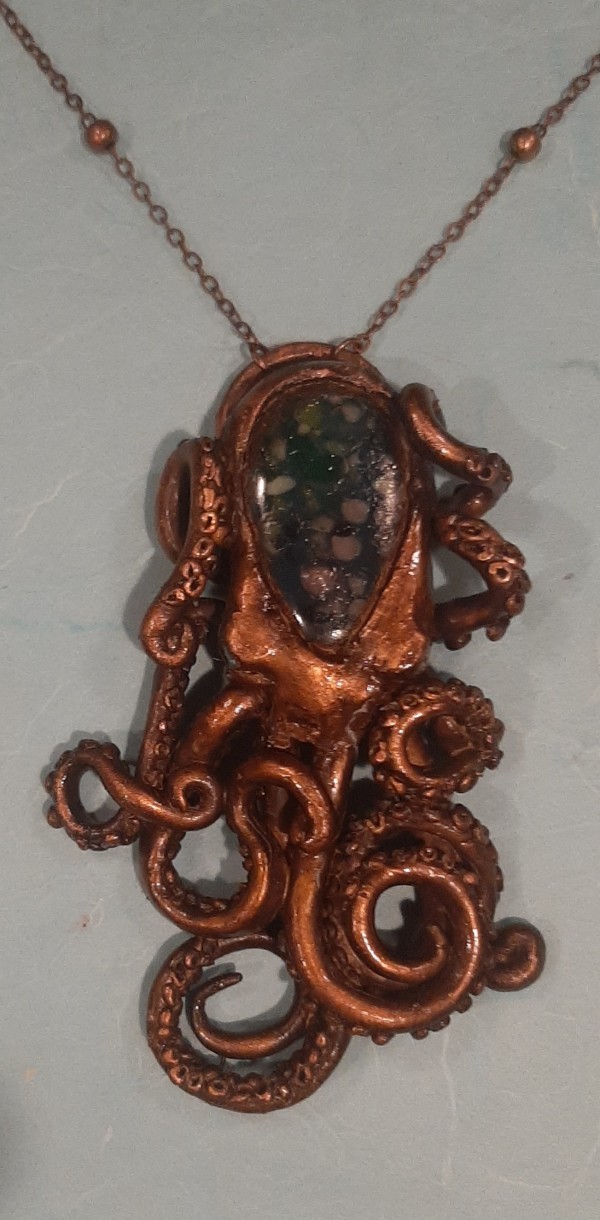 Octopus Necklace by Therese Miskulin
