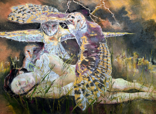 Blanketed by the Barn Owls by Roberta Condon