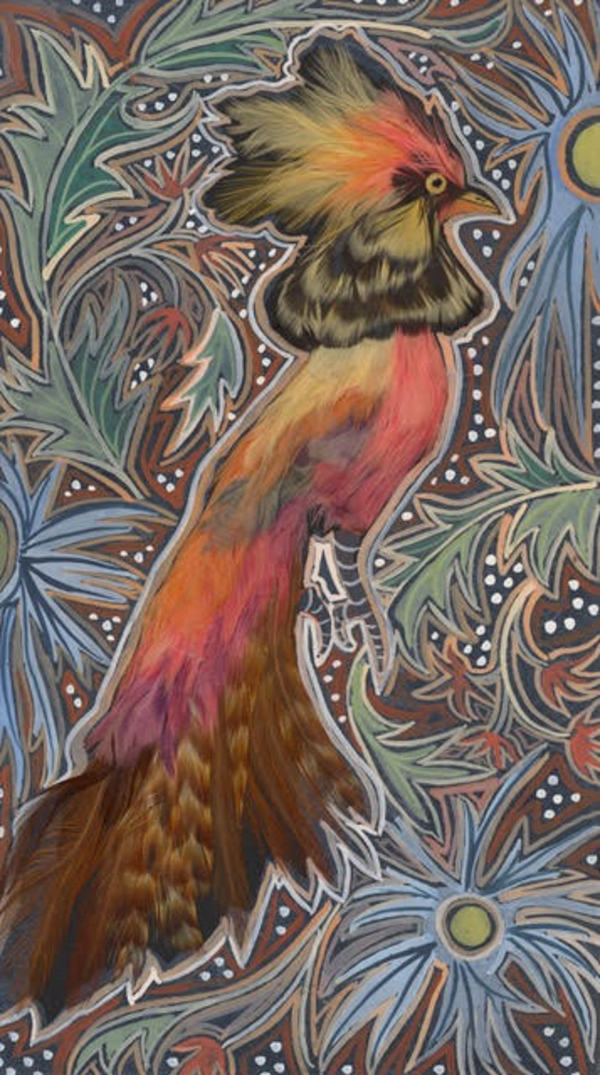 Feather Bird 41 by Mary Dickey