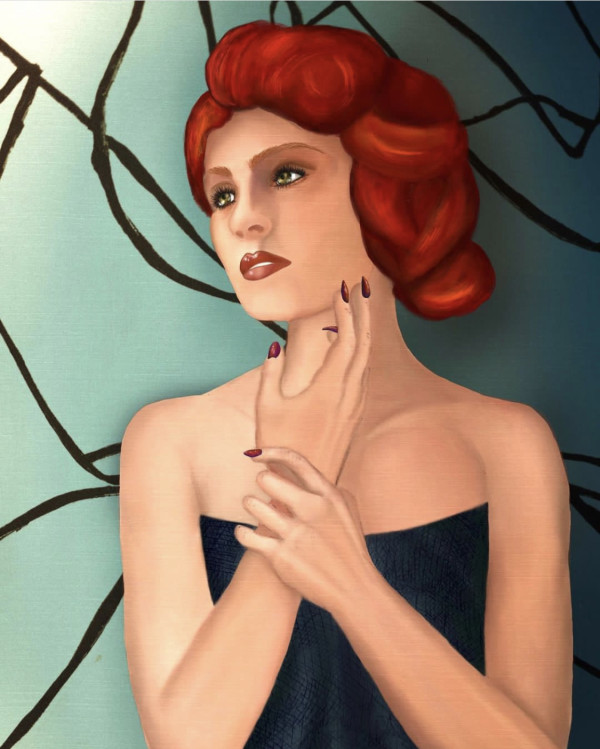 Girl with Red Hair by Kimberly Eitland