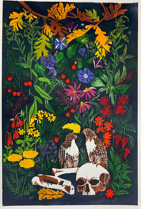 The Apocalypse is Blossoming by Lesley Anne Numbers
