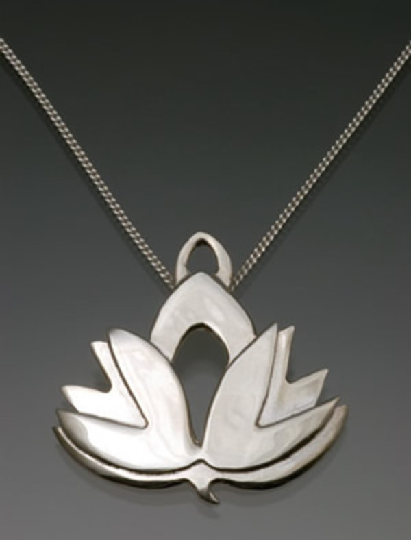 Small Unfolding Necklace by Georgia Weithe