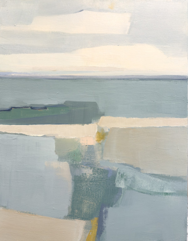 Abstract Coastline by Hannah Bureau