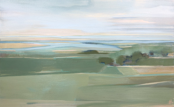 Patchwork Green by Hannah Bureau