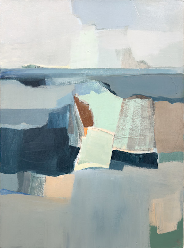 Glow over Rocky Coast by Hannah Bureau