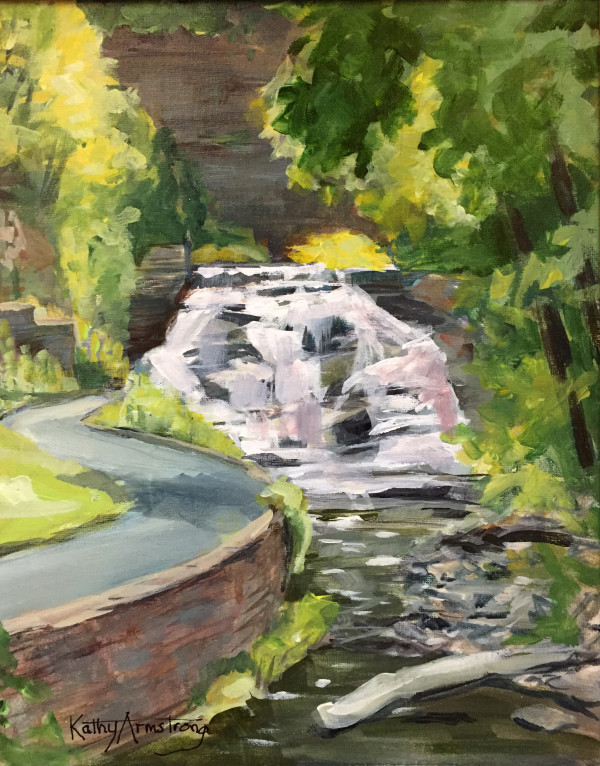 Cascadilla Falls by Kathy Armstrong