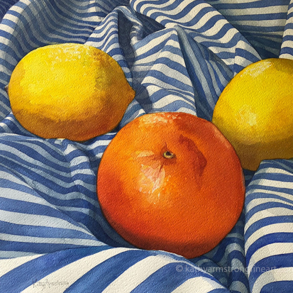 Orange with Sidekicks by Kathy Armstrong