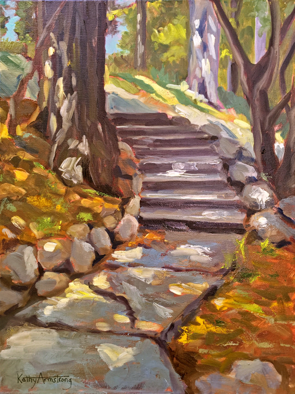 Woodland Path by Kathy Armstrong