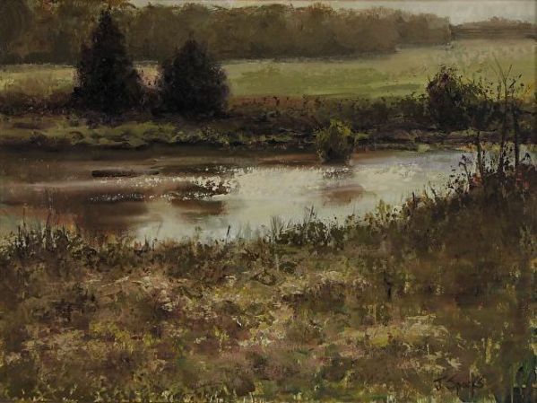 Old Krehbiel's Pond by Jeffery Sparks