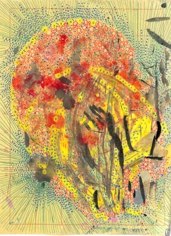 Chemo day drawing series 2, #004 24 June  2020, Image 1.