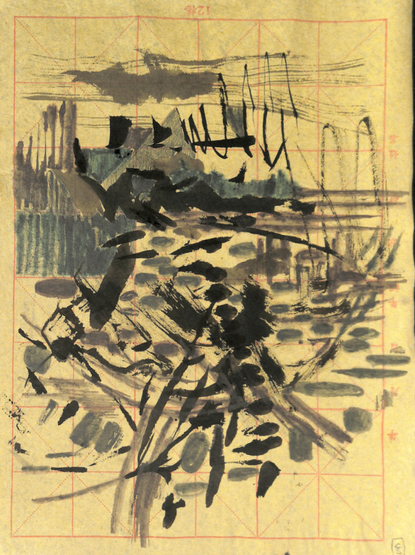 Chemo day drawing series 2, #007 22 July 2020 #1, Image 1.