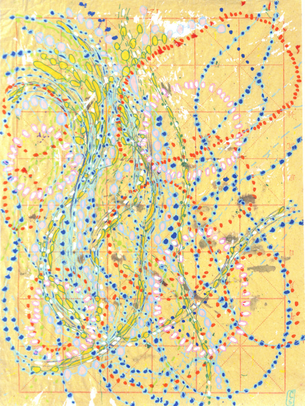 Chemo day drawing series 2, #010 5. August 2020 #2, Image 1.