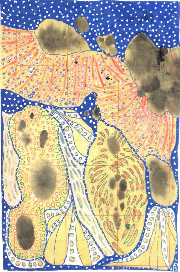 Chemo day drawing series 2, #015 16 September   2020 #1, Image 1.