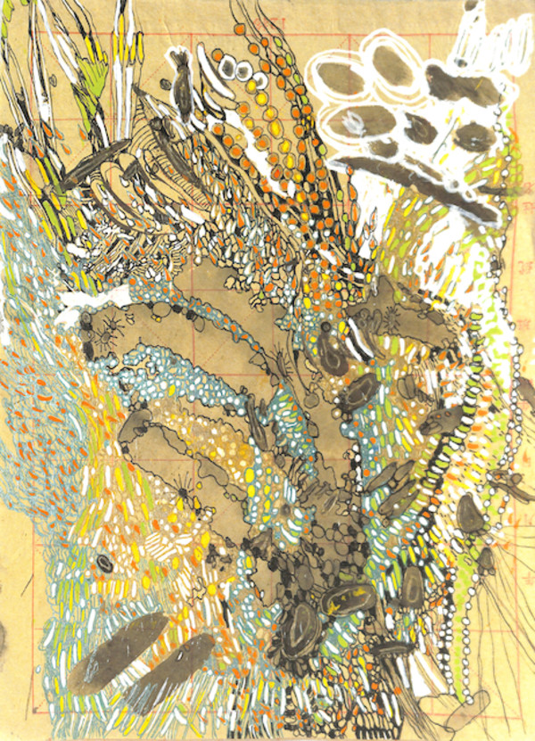 Chemo day drawing Series 1, #016 25  July 2019, Image 1.